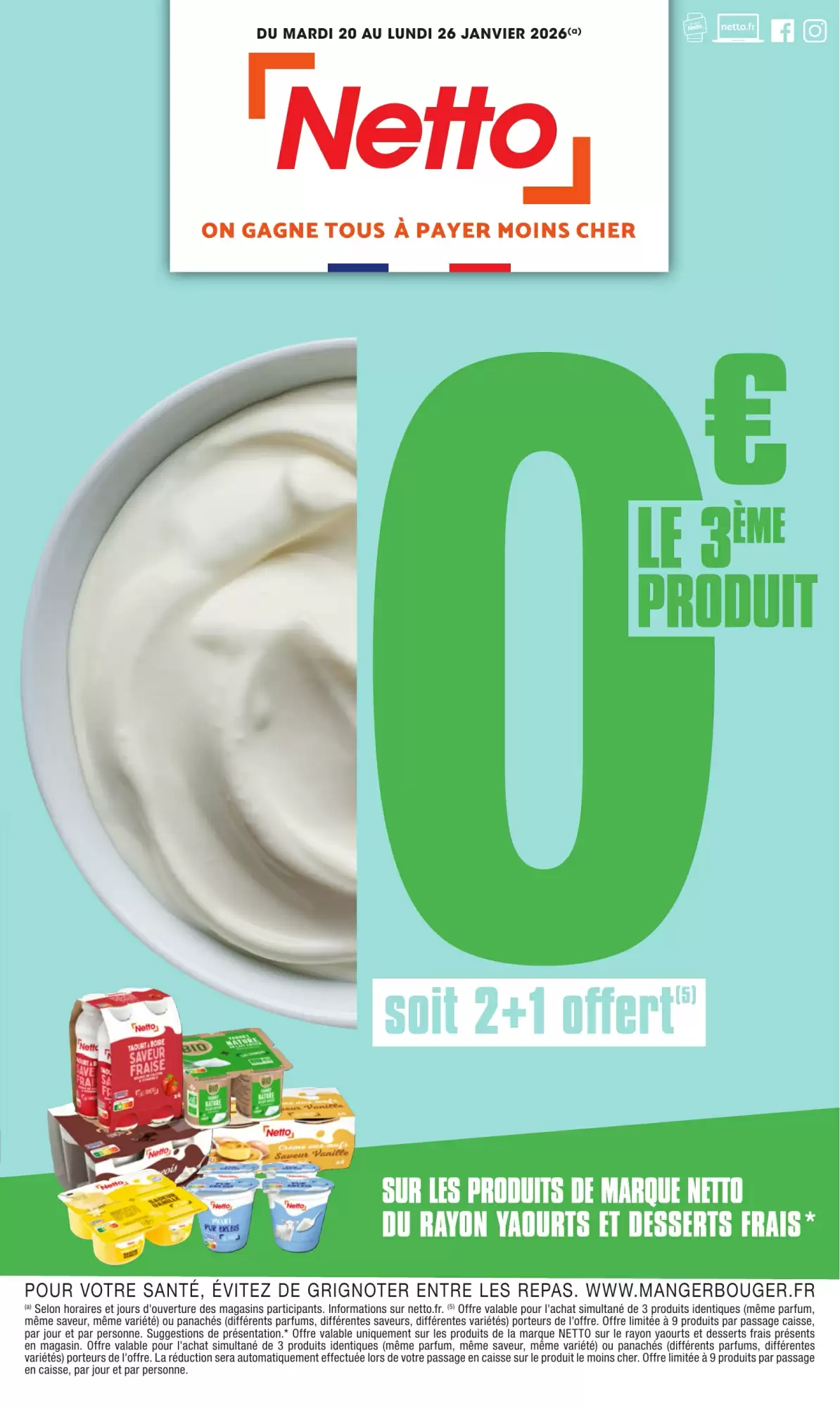 Catalogue Netto 20/01/2026 – 26/01/2026