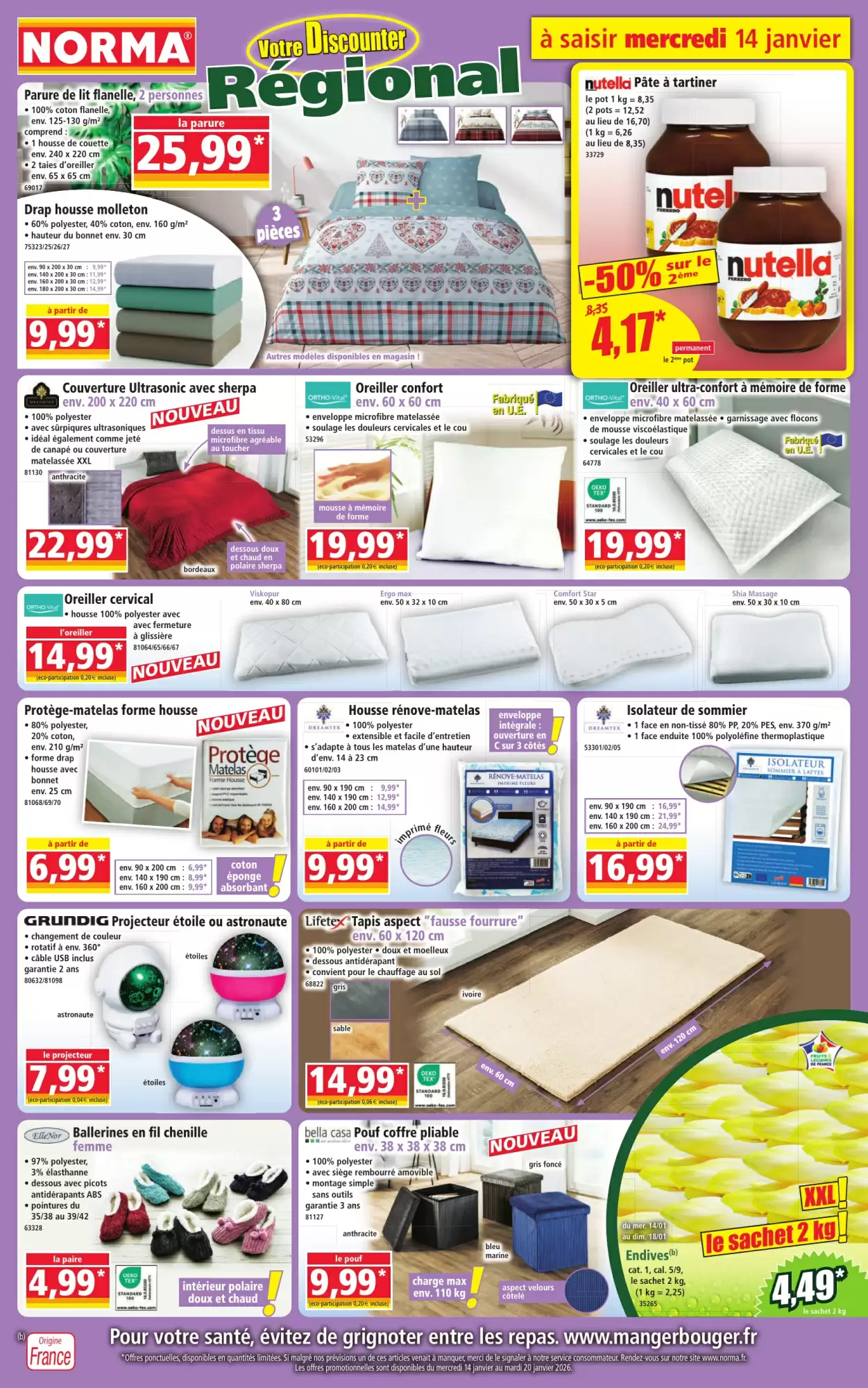 Catalogue Norma 14/01/2026 – 20/01/2026
