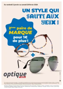 Catalogue optique Auchan 02/01/2026 – 28/02/2026