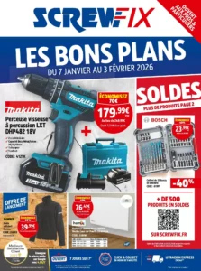 Catalogue Screwfix 07/01/2026 – 03/02/2026