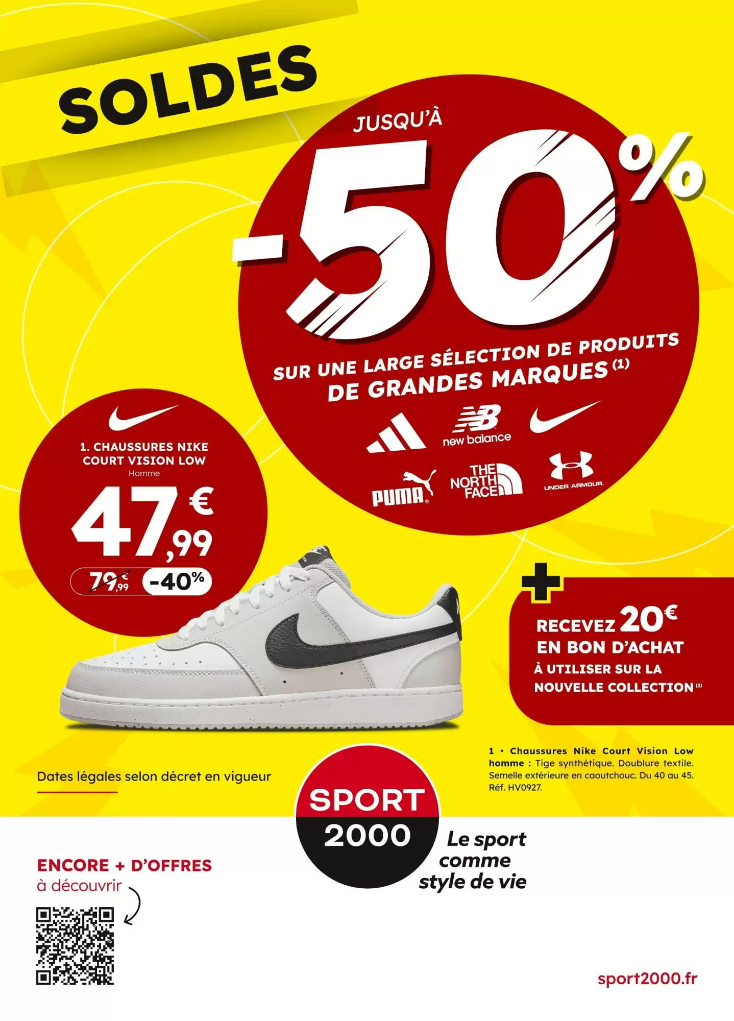 Catalogue Sport 2000 07/01/2026 – 03/02/2026