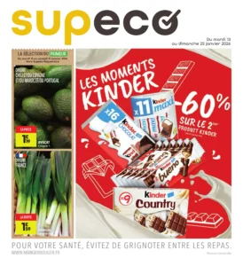 Catalogue Supeco 13/01/2026 – 25/01/2026