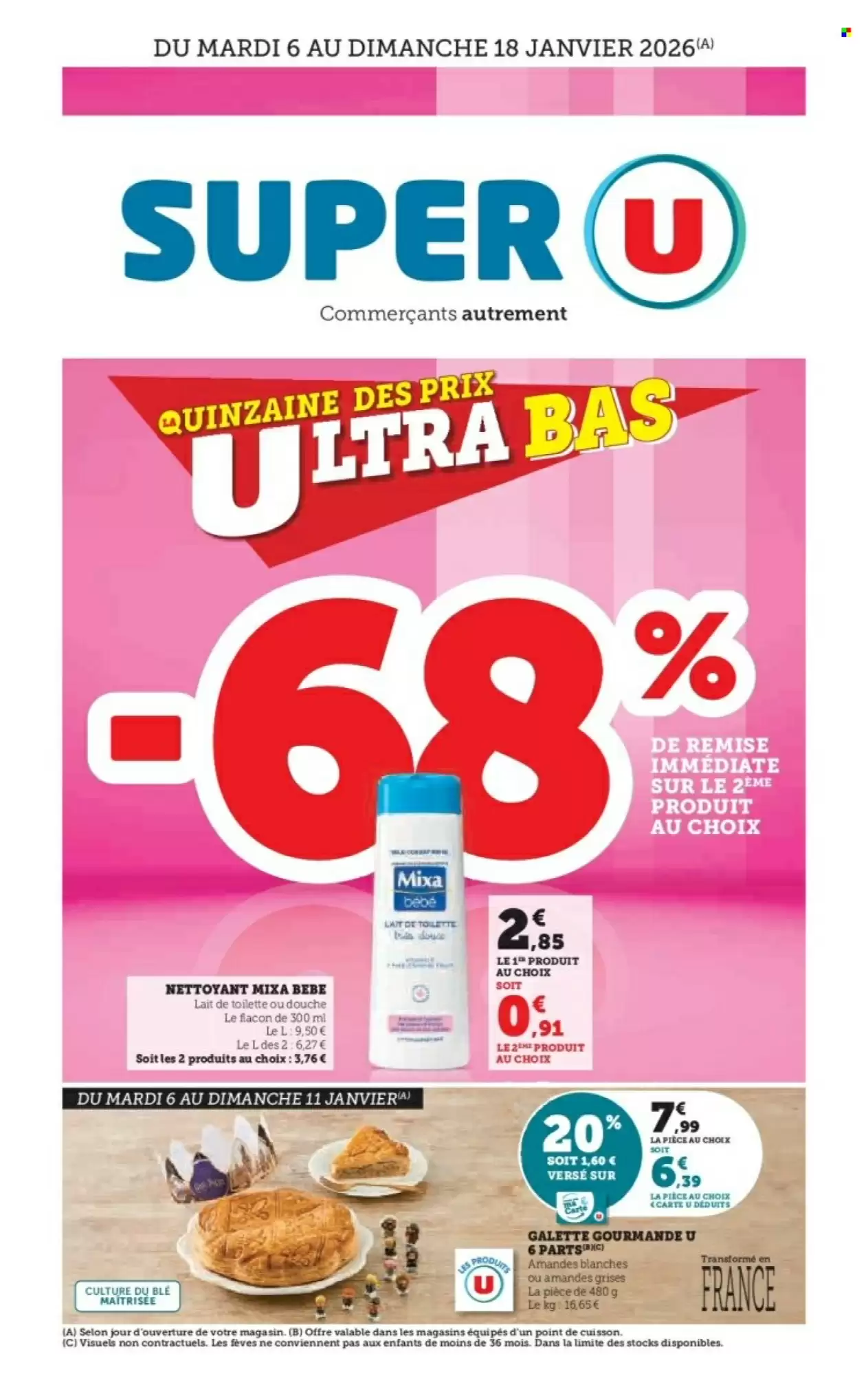 Catalogue Super U 06/01/2026 – 18/01/2026