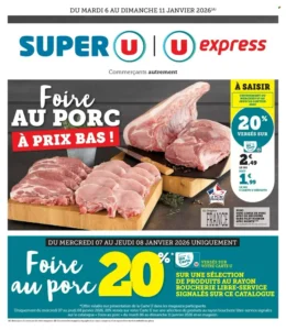 Catalogue Super U 06/01/2026 – 11/01/2026