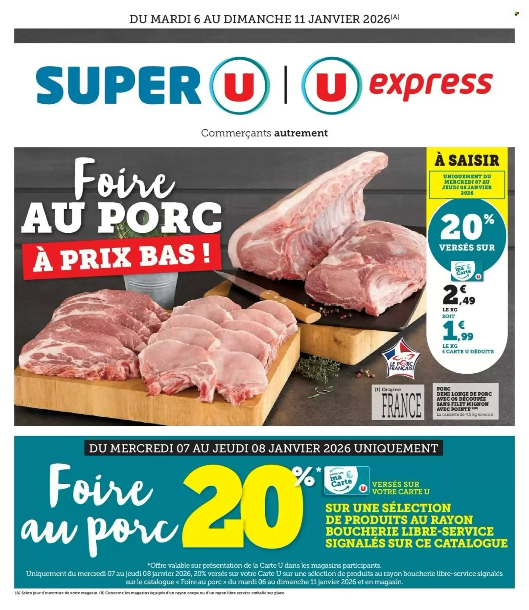 Catalogue Super U 06/01/2026 – 11/01/2026