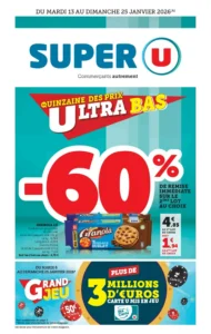 Catalogue Super U 13/01/2026 – 25/01/2026