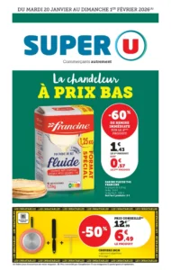 Catalogue Super U 20/01/2026 – 01/02/2026