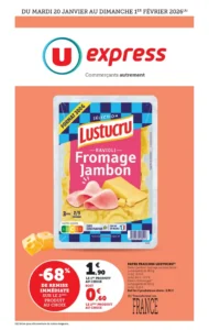 Catalogue U Express 20/01/2026 – 01/02/2026