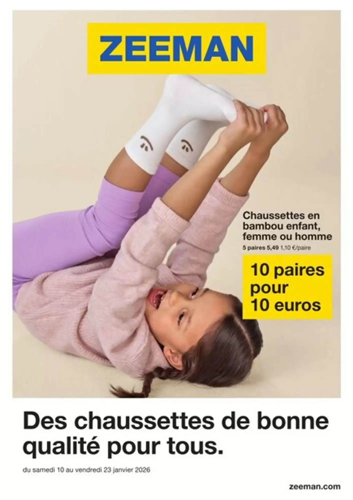 Catalogue Zeeman 10/01/2026 – 23/01/2026