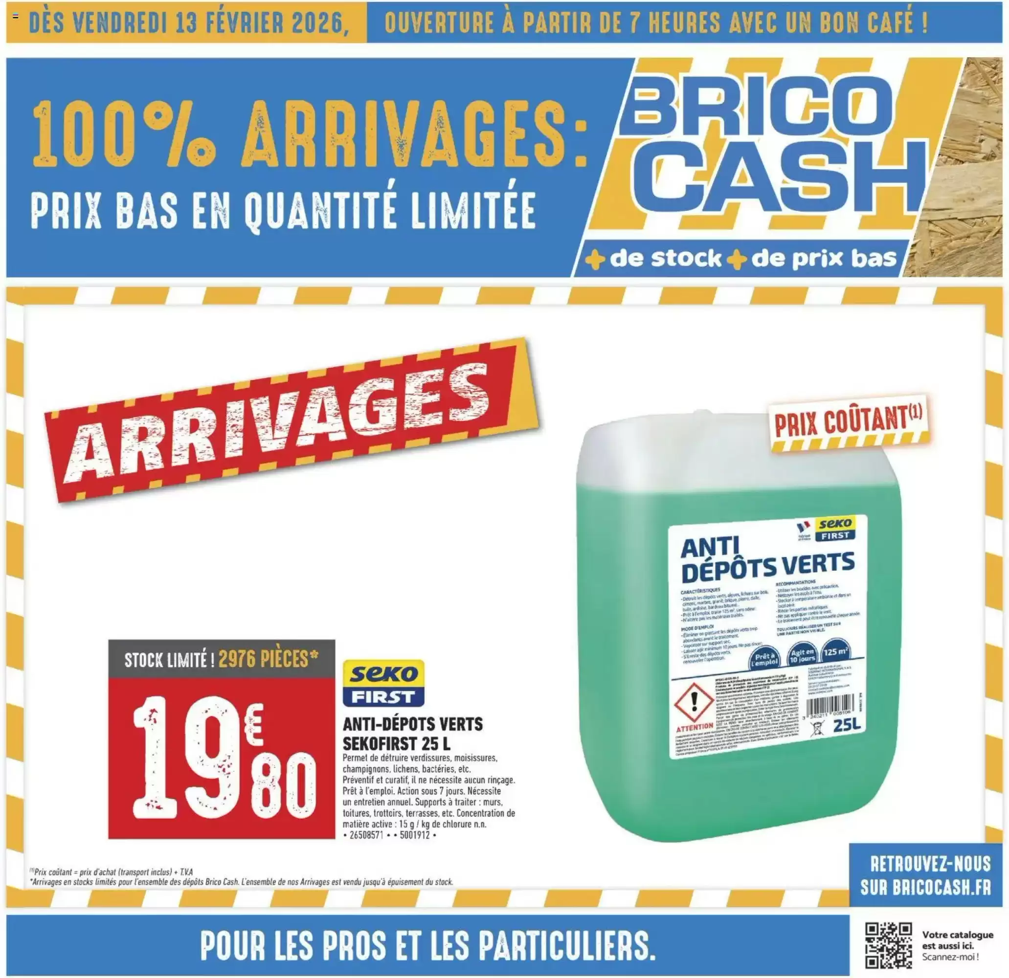 Catalogue Brico Cash 13/02/2026 – 26/02/2026