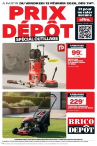 Catalogue Brico D&eacute;p&ocirc;t 13/02/2026 – 26/02/2026