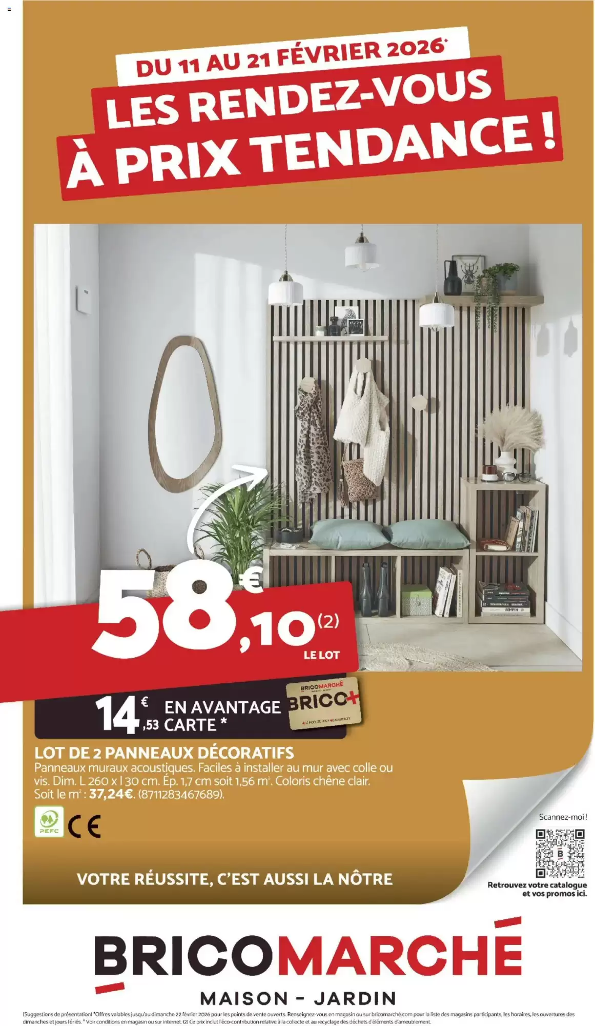 Catalogue Bricomarch&eacute; 11/02/2026 – 21/02/2026
