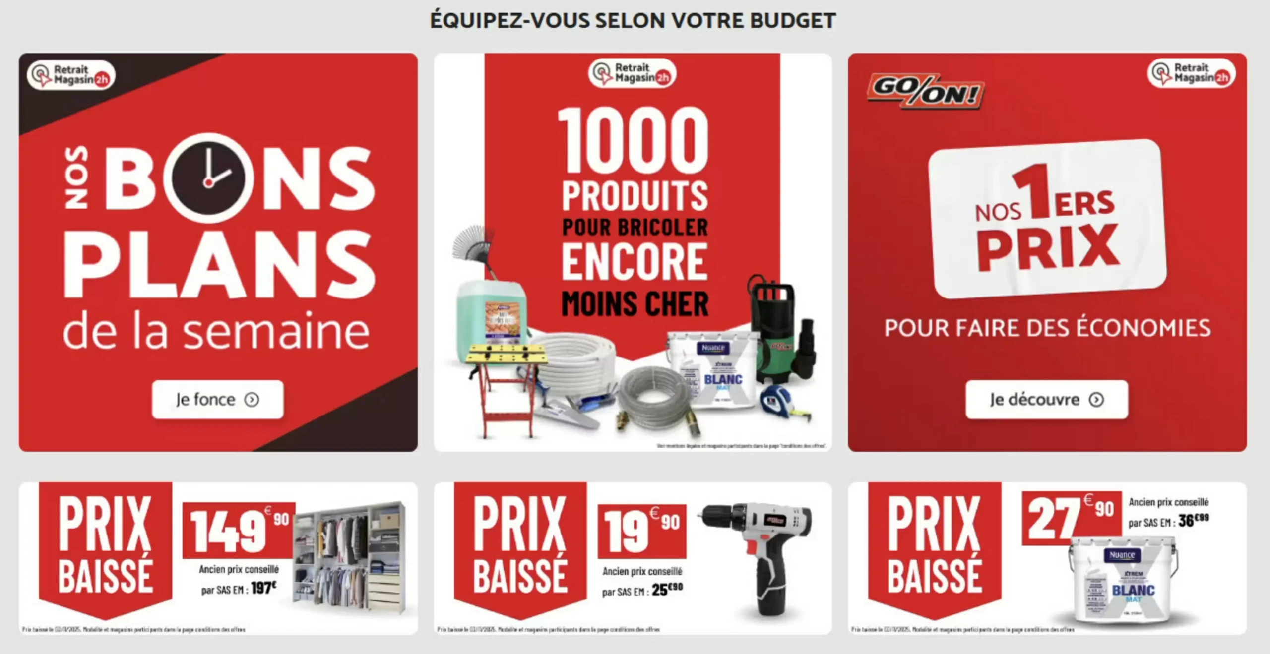 Catalogue Bricomarch&eacute; 25/02/2026 – 03/03/2026