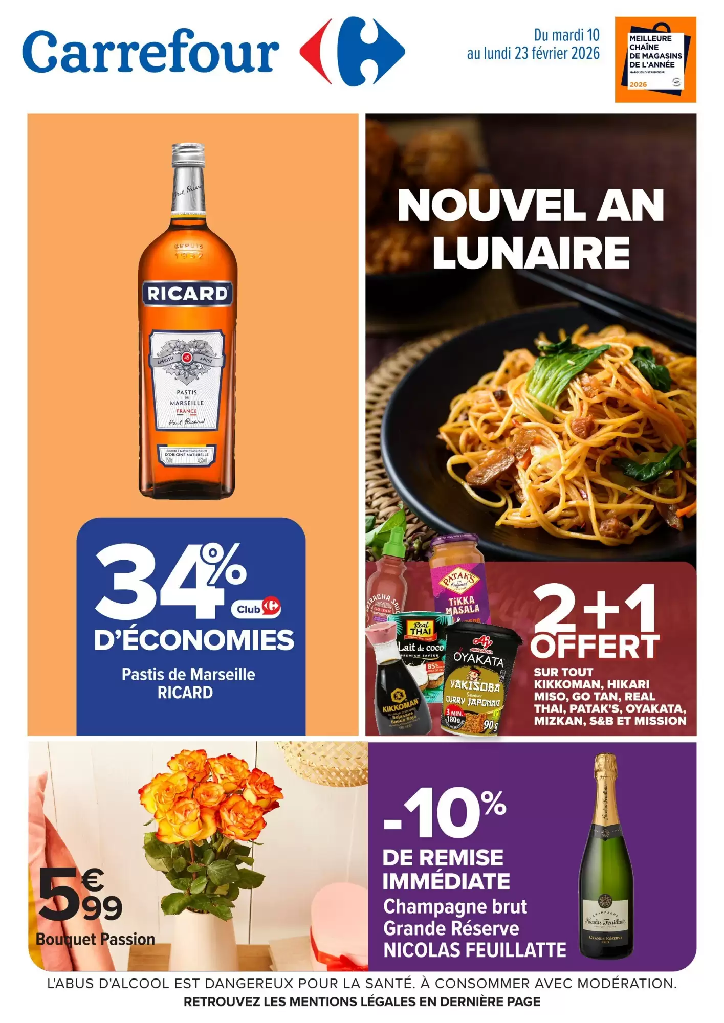 Catalogue Carrefour 10/02/2026 – 23/02/2026