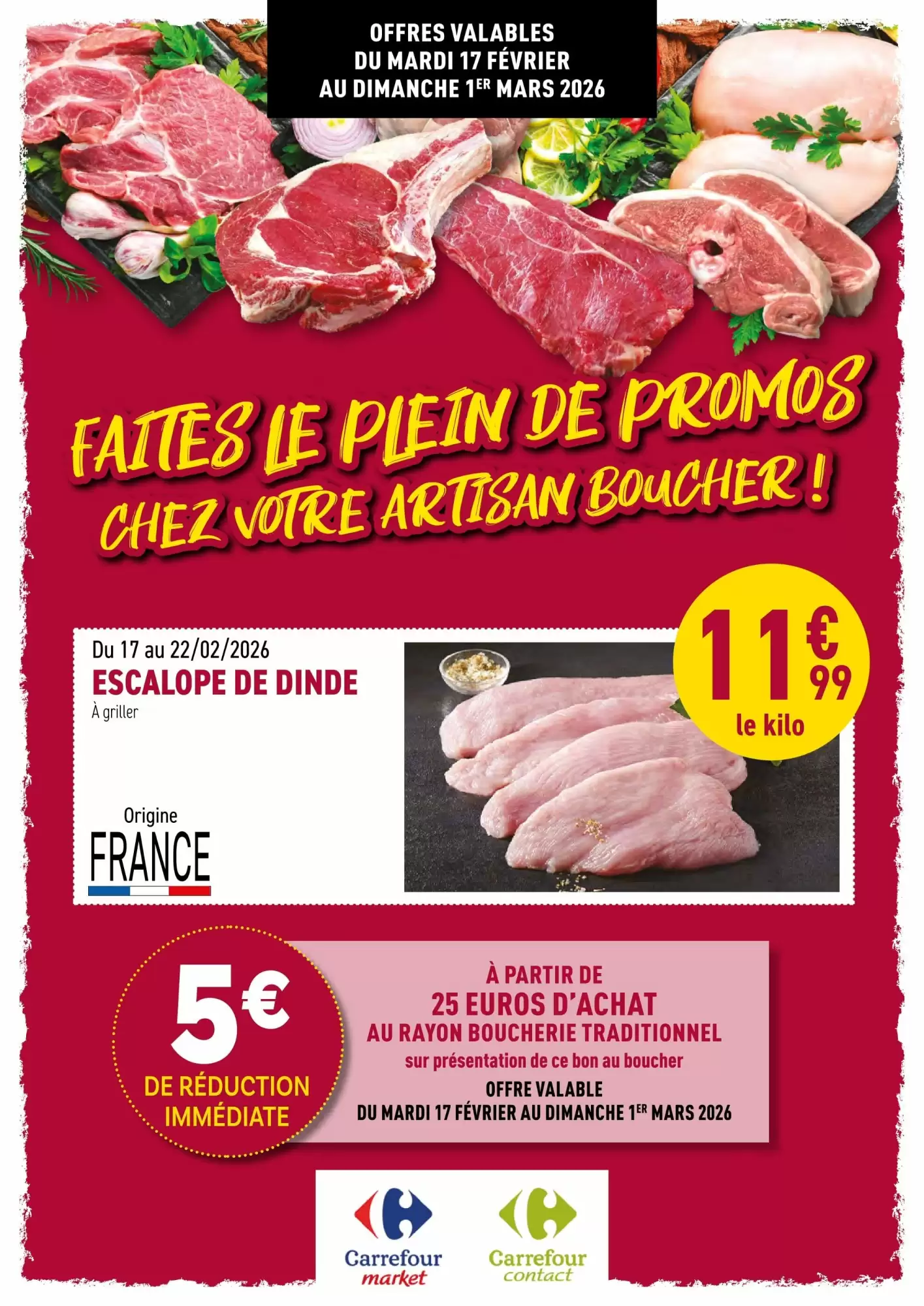 Catalogue Carrefour 17/02/2026 – 01/03/2026
