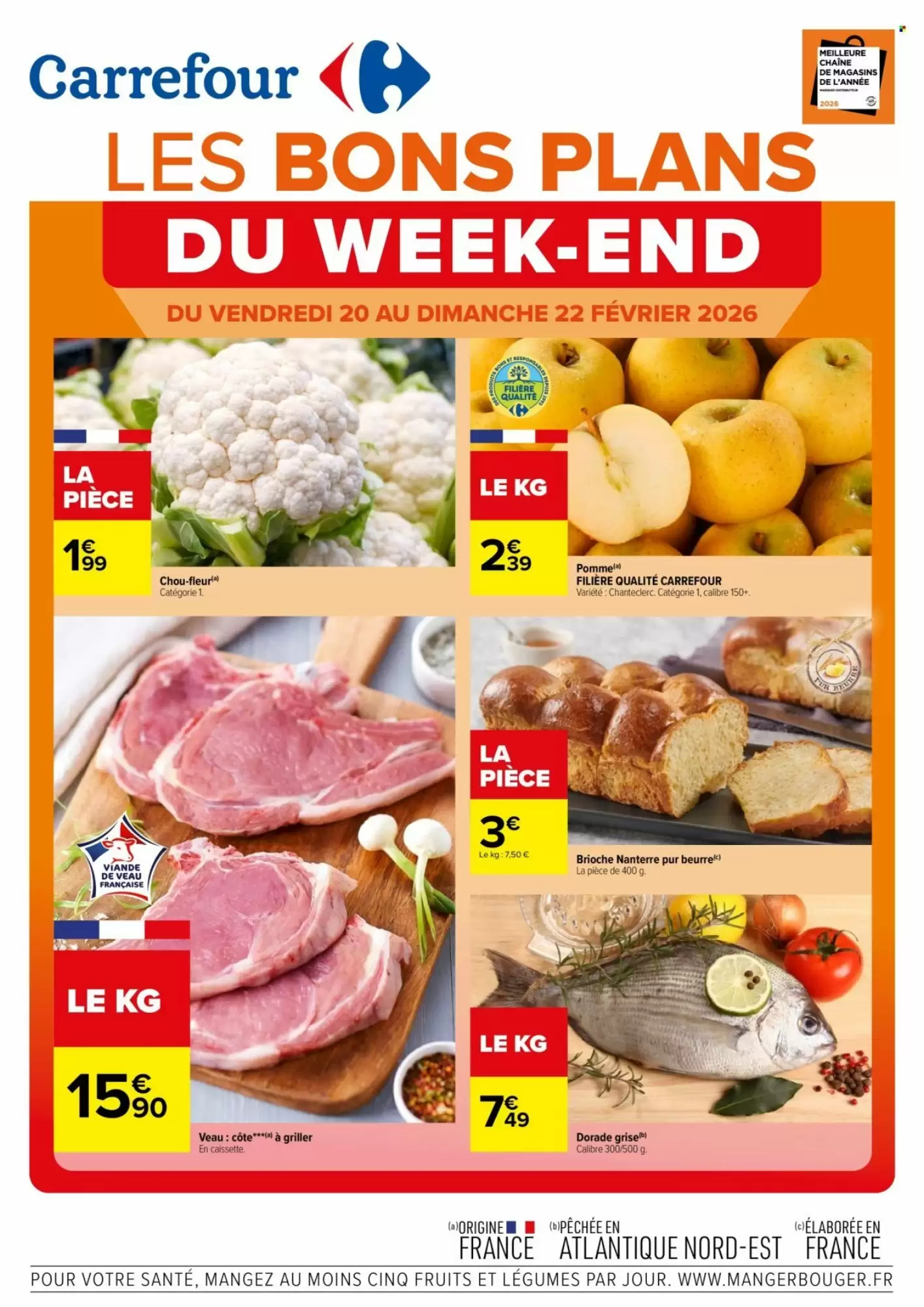 Catalogue Carrefour 20/02/2026 – 22/02/2026