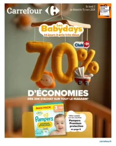 Catalogue Carrefour 02/03/2026 – 15/03/2026