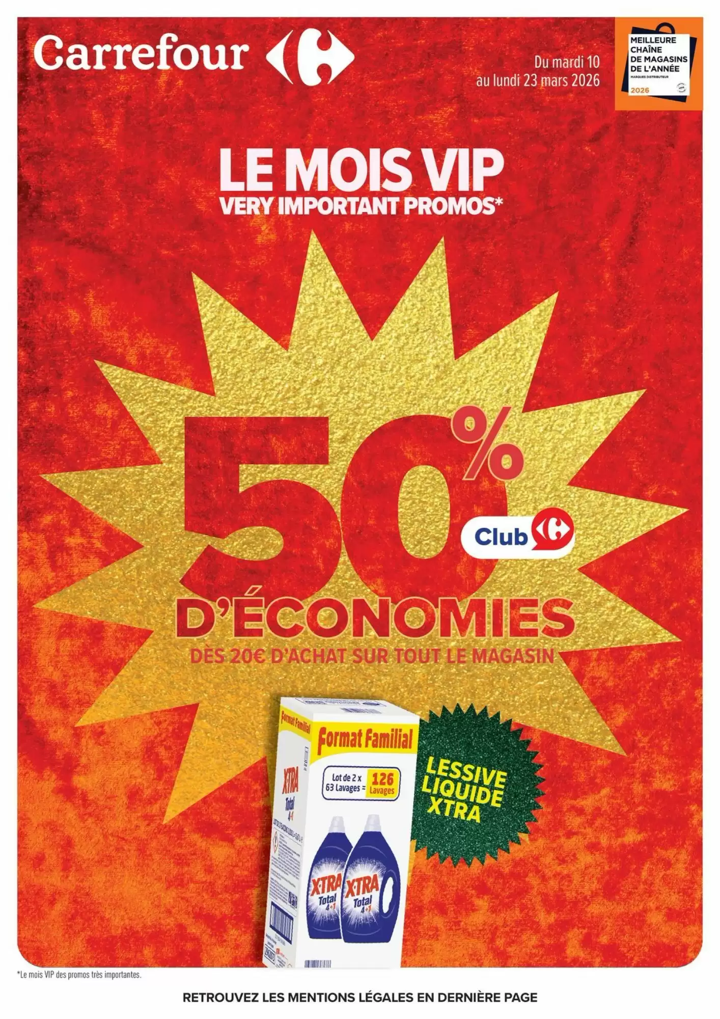 Catalogue Carrefour 10/03/2026 – 23/03/2026