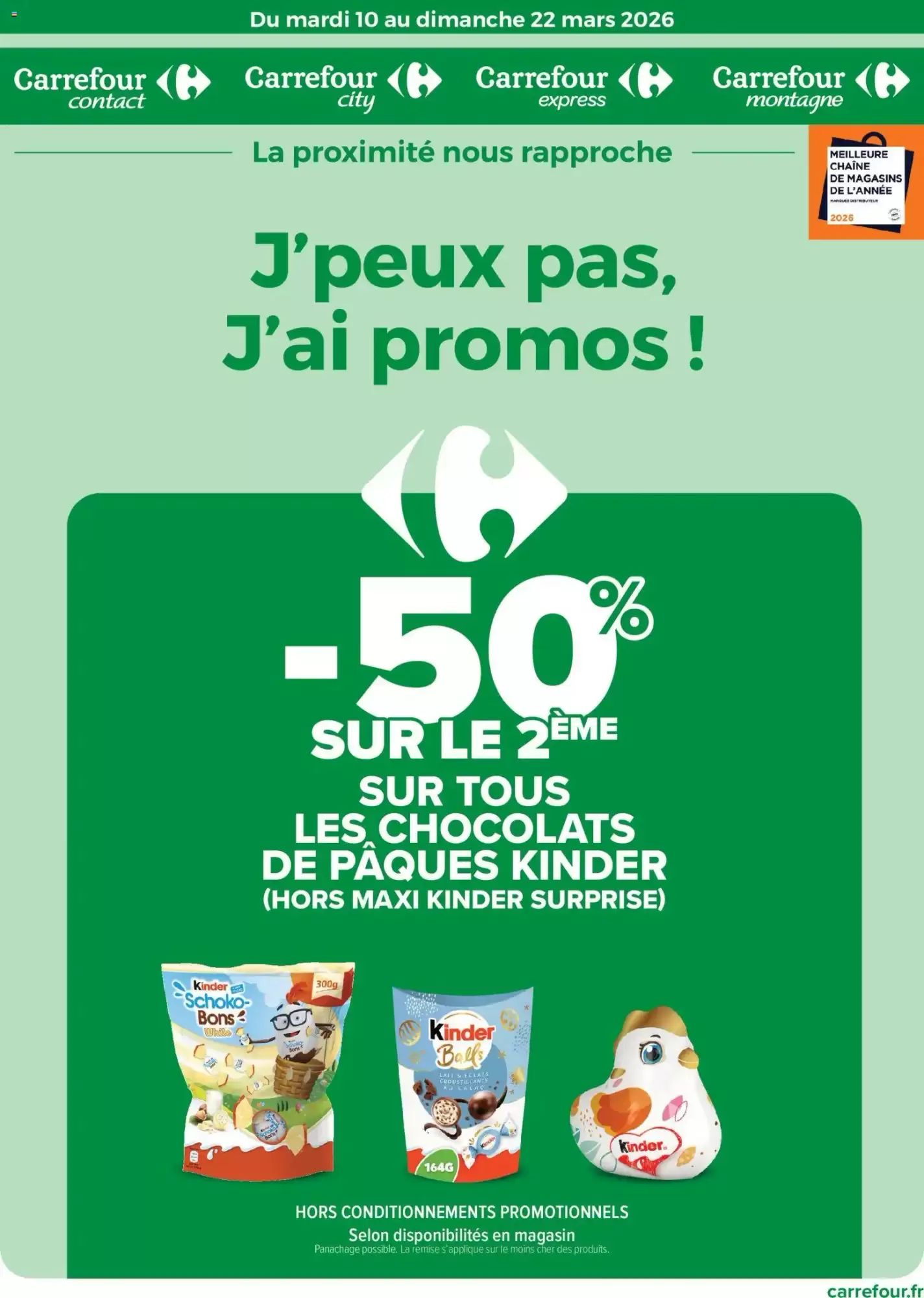 Catalogue Carrefour City 10/03/2026 – 22/03/2026