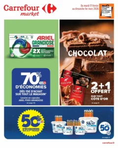 Catalogue Carrefour Market 17/02/2026 – 01/03/2026