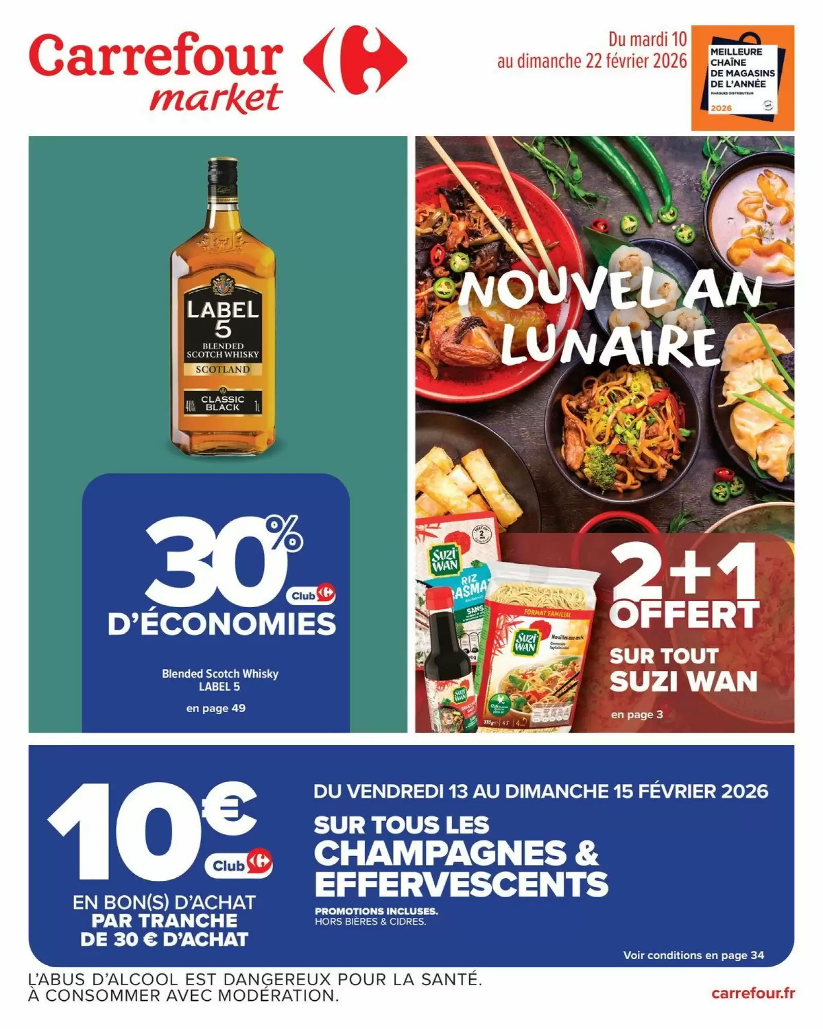 Catalogue Carrefour Market 10/02/2026 – 22/02/2026
