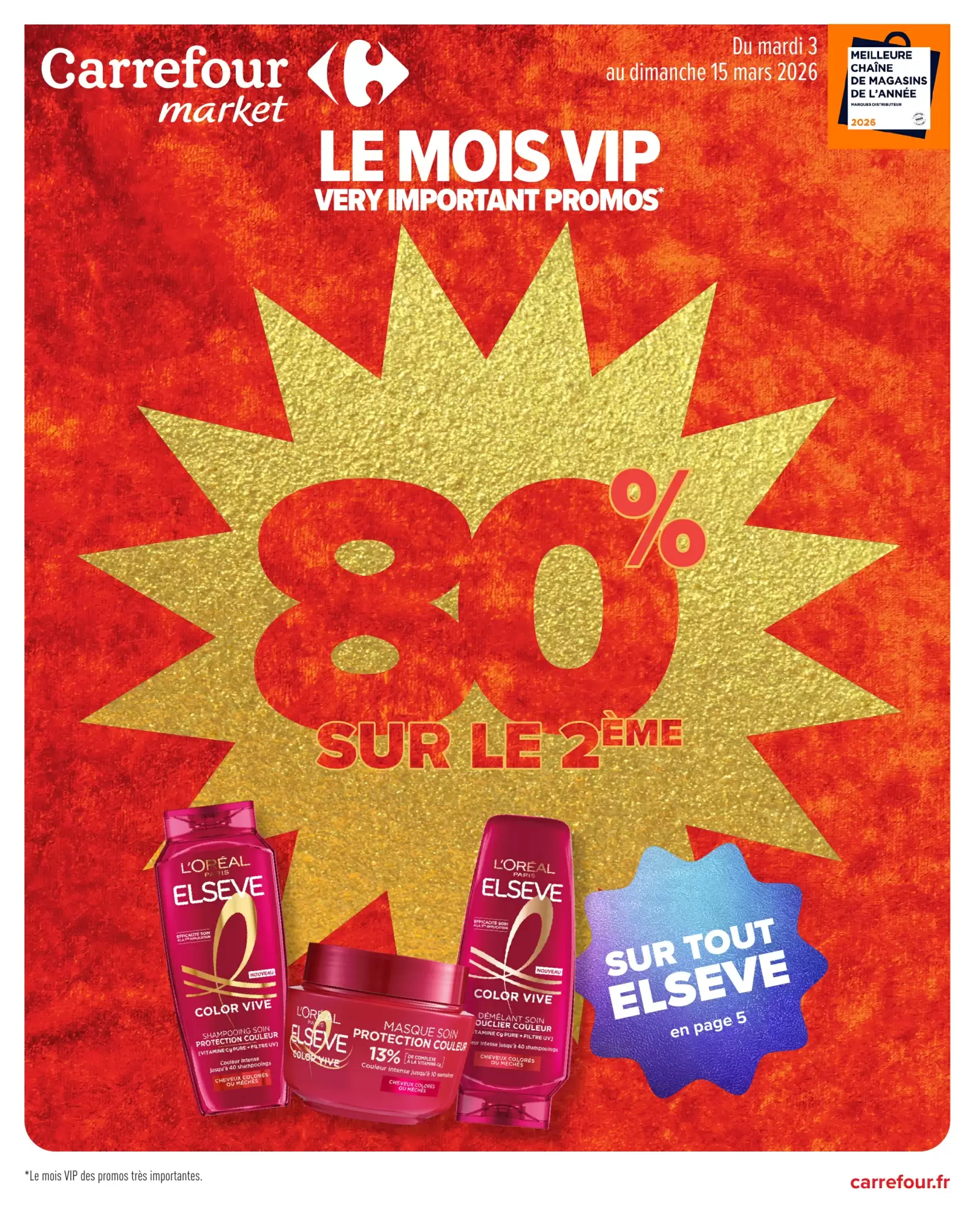Catalogue Carrefour Market 03/03/2026 – 15/03/2026