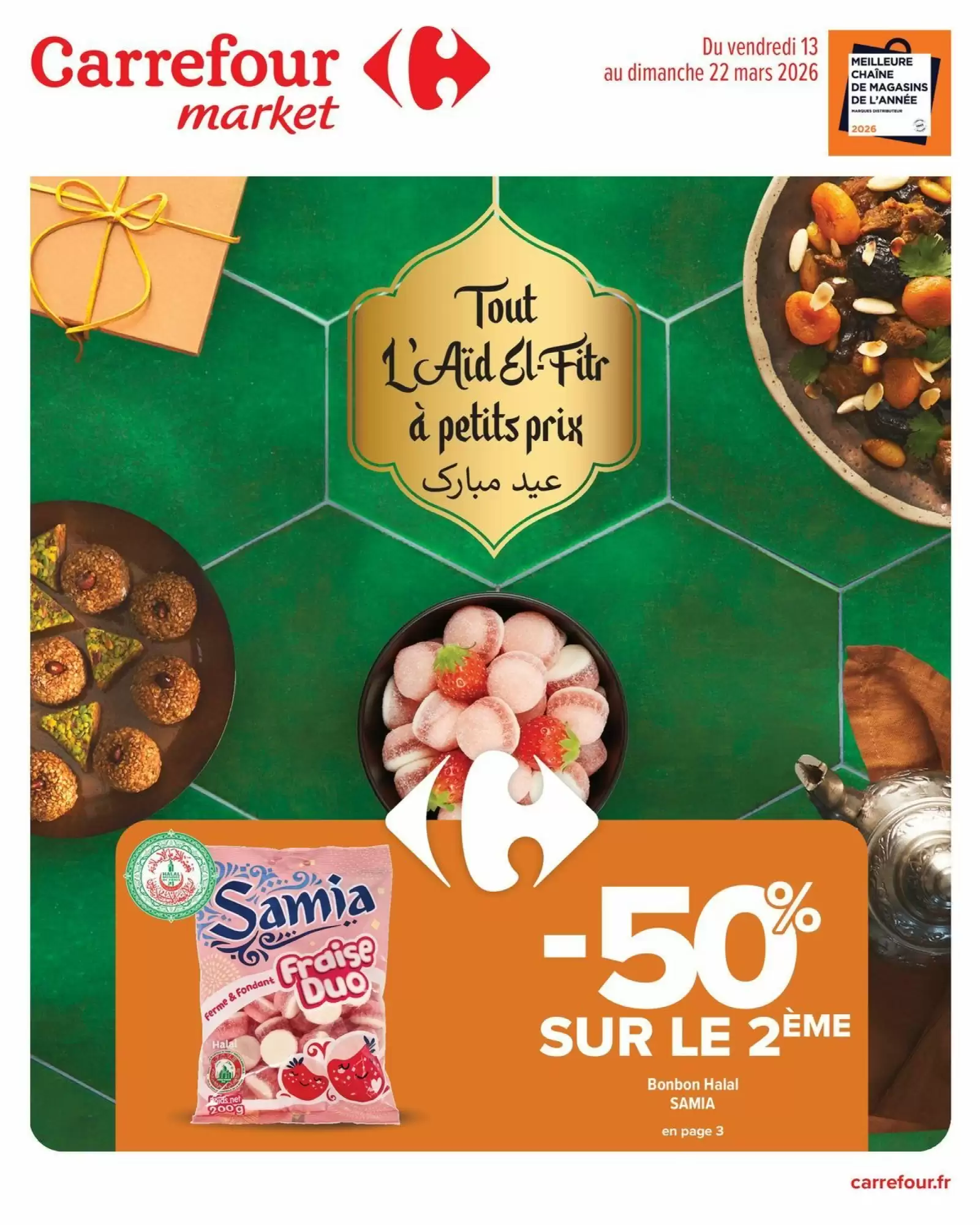 Catalogue Carrefour Market 13/03/2026 – 22/03/2026
