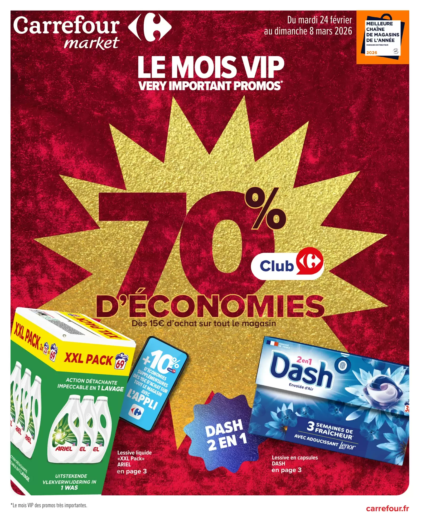 Catalogue Carrefour Market 24/02/2026 – 08/03/2026