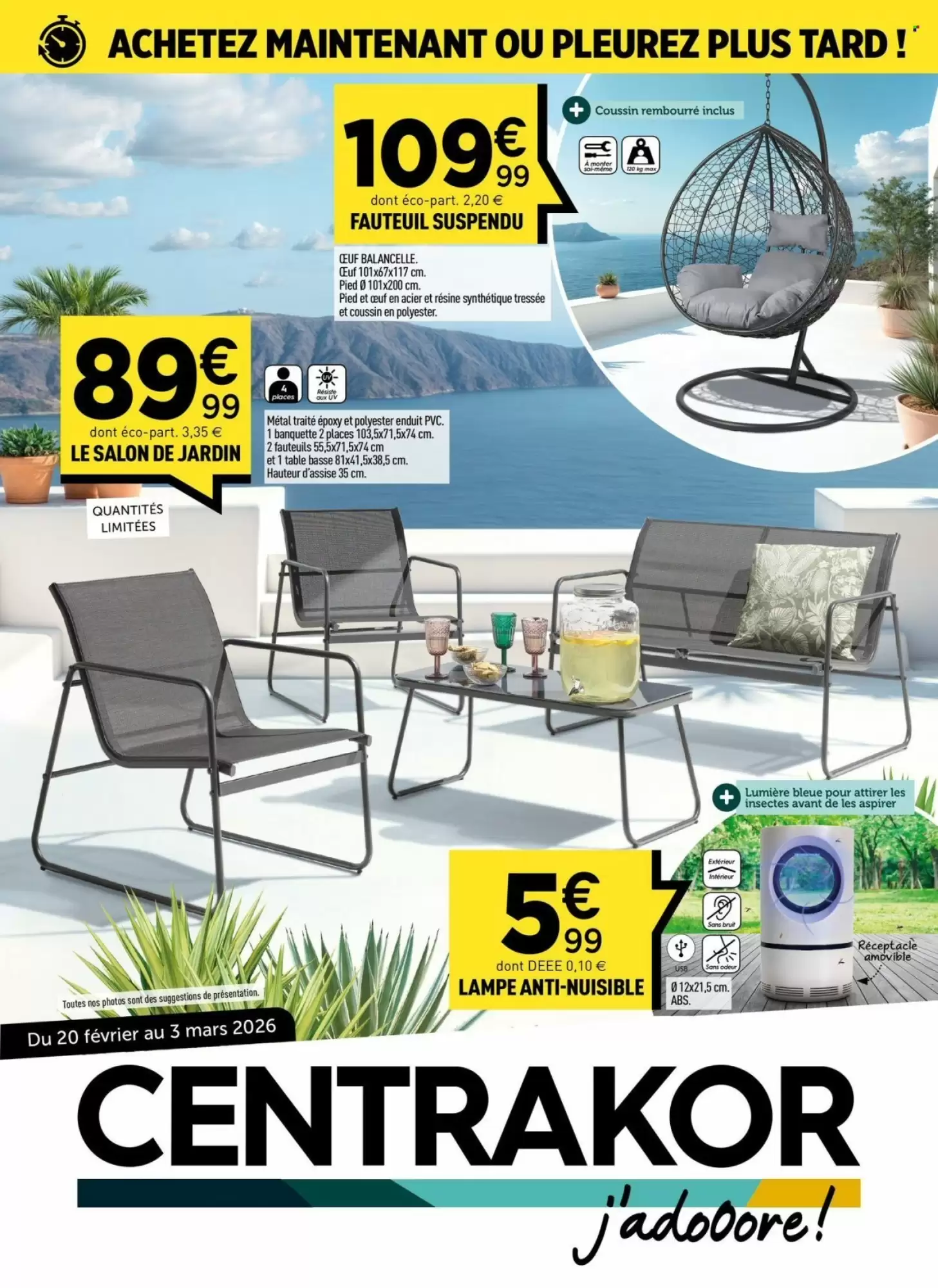 Catalogue Centrakor 20/02/2026 – 03/03/2026