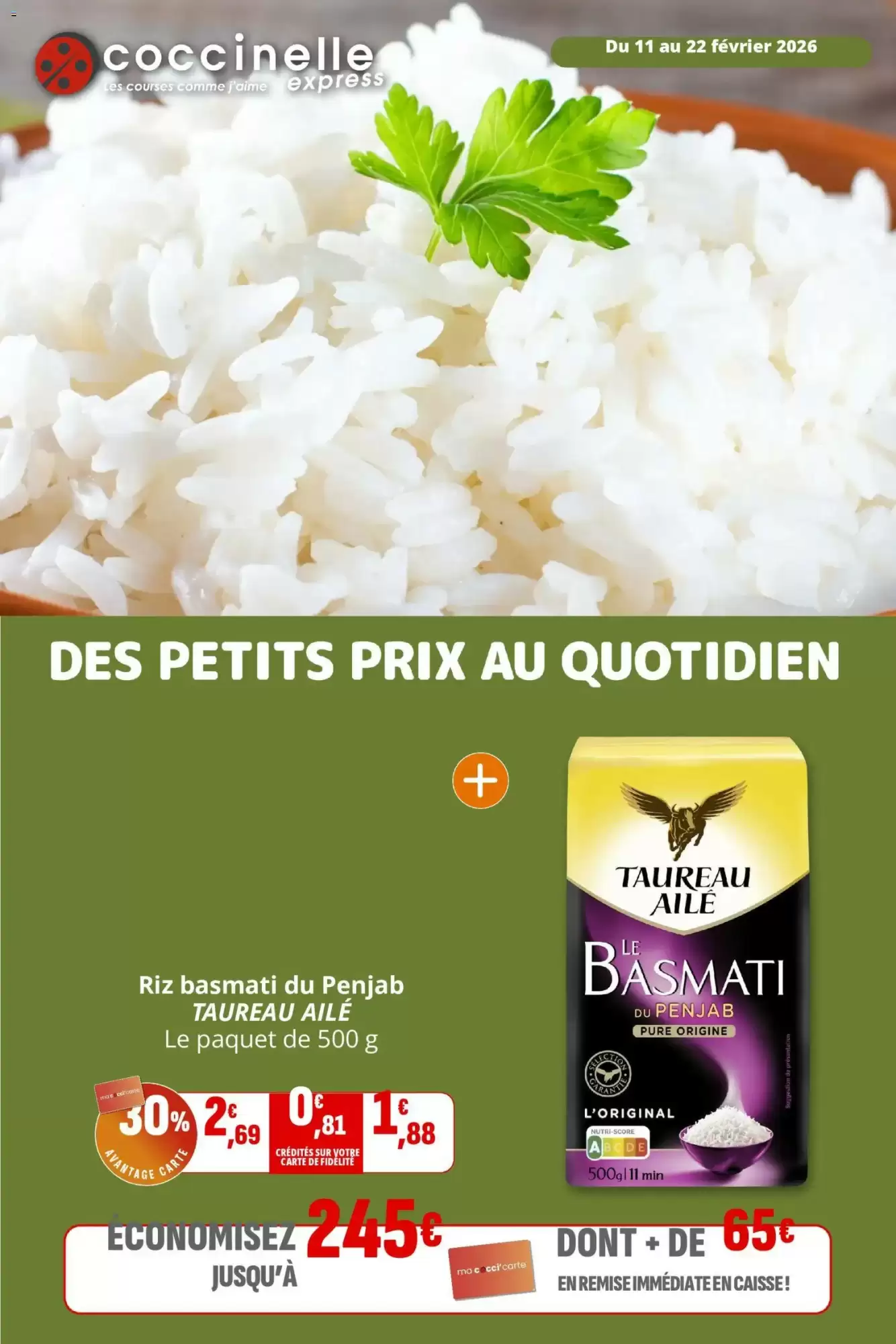 Catalogue Coccinelle Express 11/02/2026 – 22/02/2026