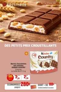 Catalogue Coccinelle Supermarch&eacute; 11/02/2026 – 22/02/2026