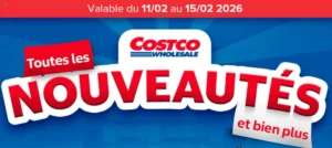 Catalogue Costco 11/02/2026 – 15/02/2026