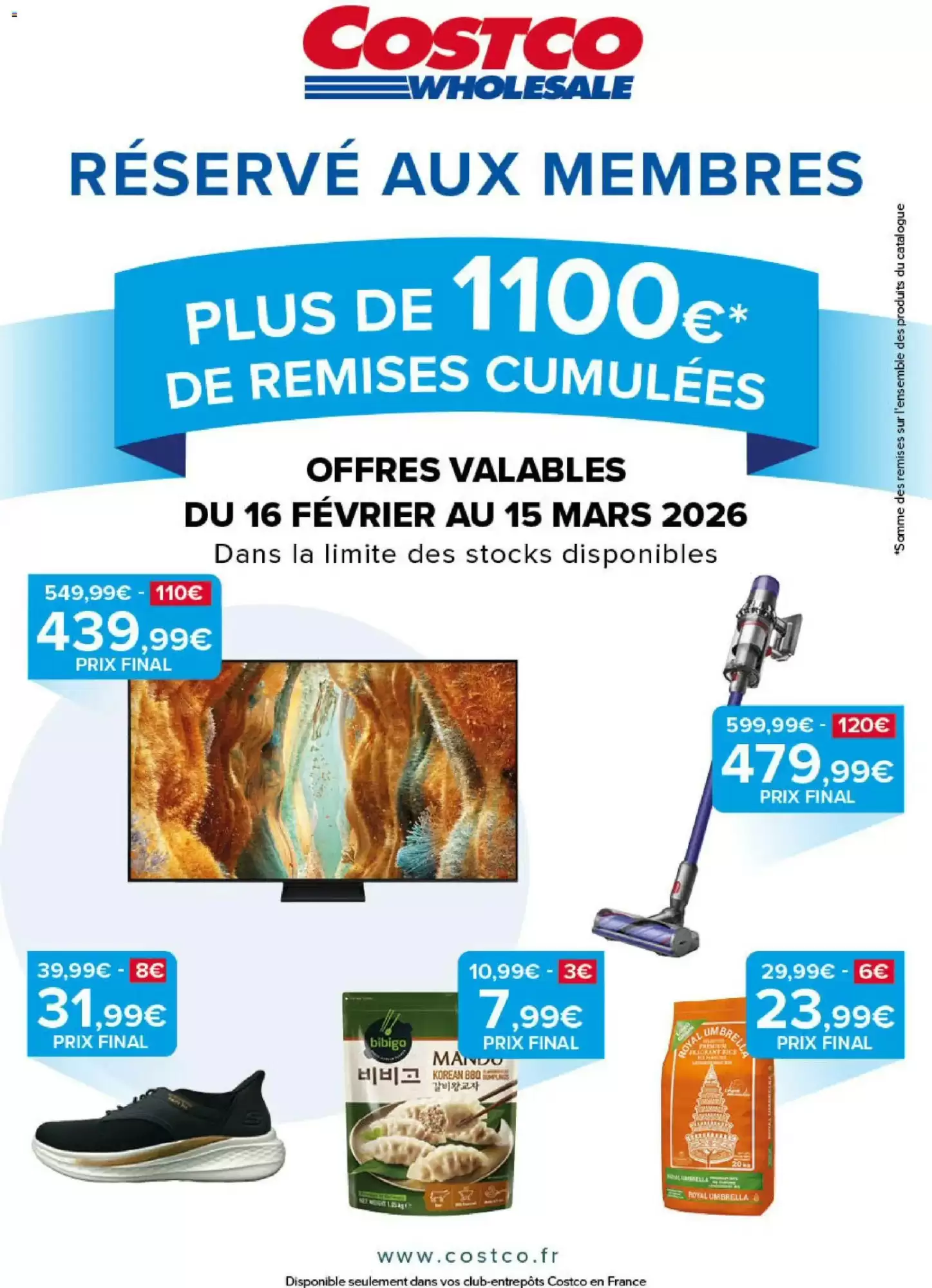 Catalogue Costco 16/02/2026 – 15/03/2026