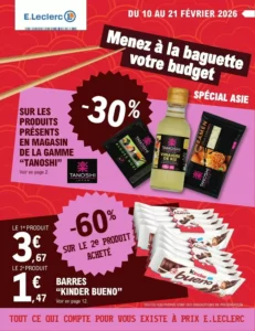 Catalogue E.Leclerc 10/02/2026 – 21/02/2026