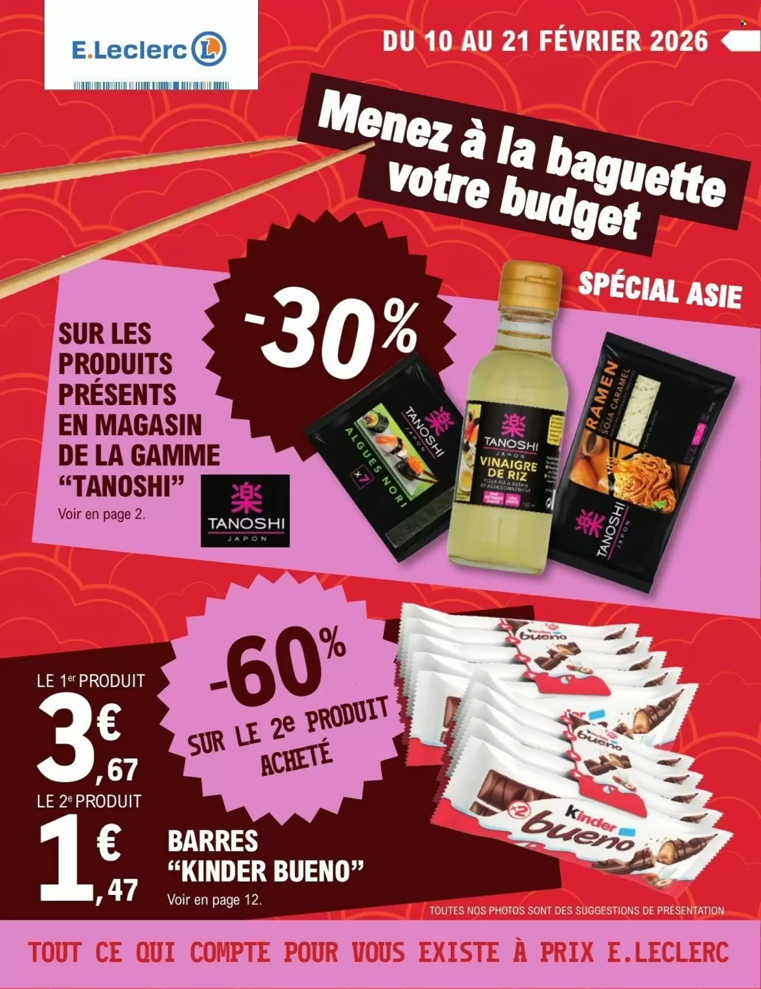Catalogue E.Leclerc 10/02/2026 – 21/02/2026