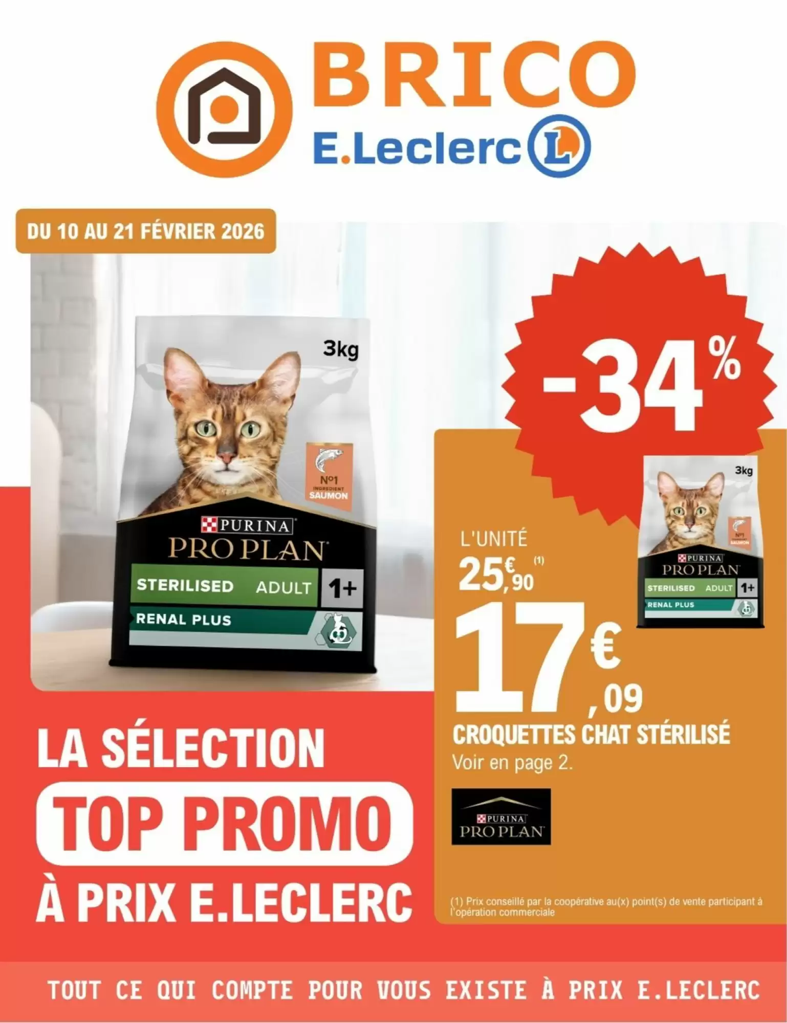 Catalogue E.Leclerc Brico 10/02/2026 – 21/02/2026