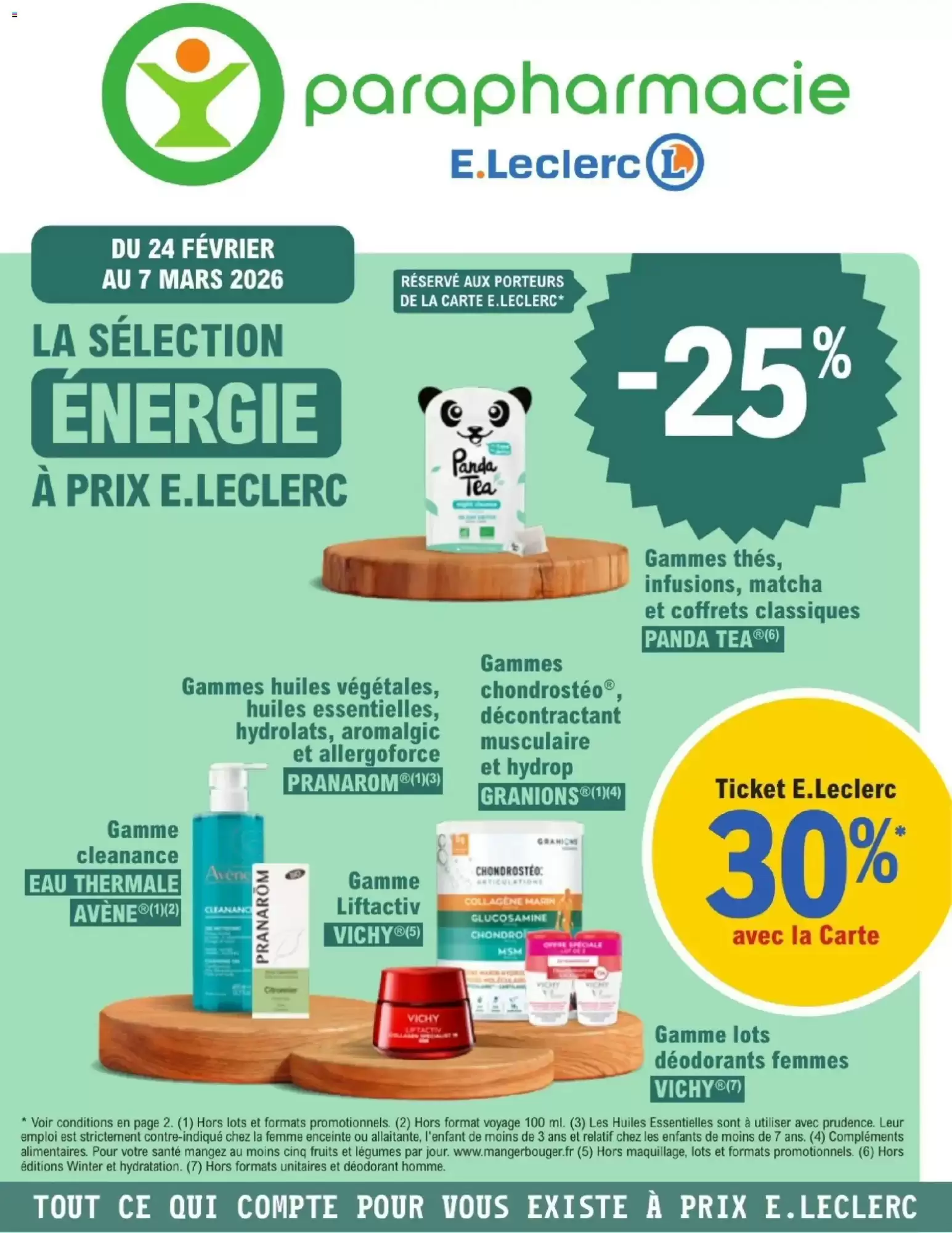 Catalogue E.Leclerc Parapharmacie 24/02/2026 – 07/03/2026
