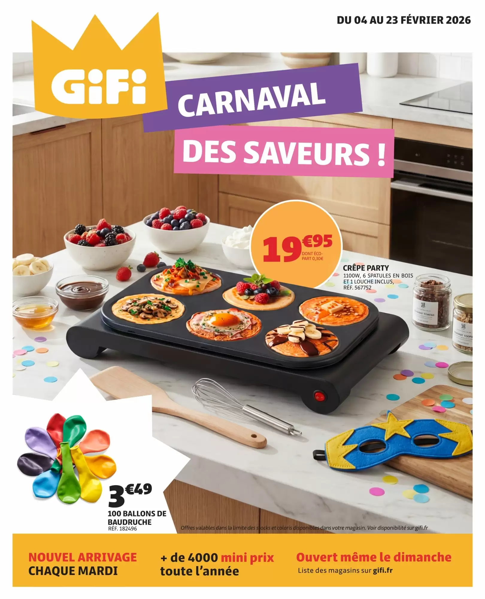 Catalogue Gifi 05/02/2026 – 23/02/2026