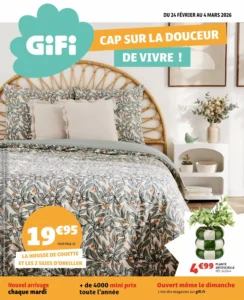 Catalogue Gifi 24/02/2026 – 04/03/2026