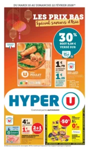 Catalogue Hyper U 10/02/2026 – 22/02/2026