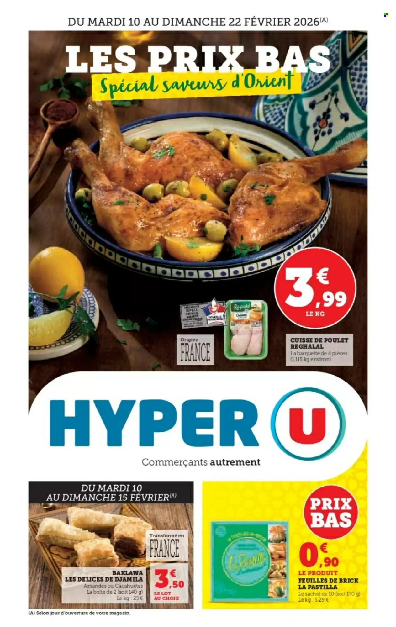 Catalogue Hyper U 10/02/2026 – 22/02/2026