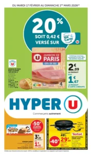 Catalogue Hyper U 17/02/2026 – 01/03/2026