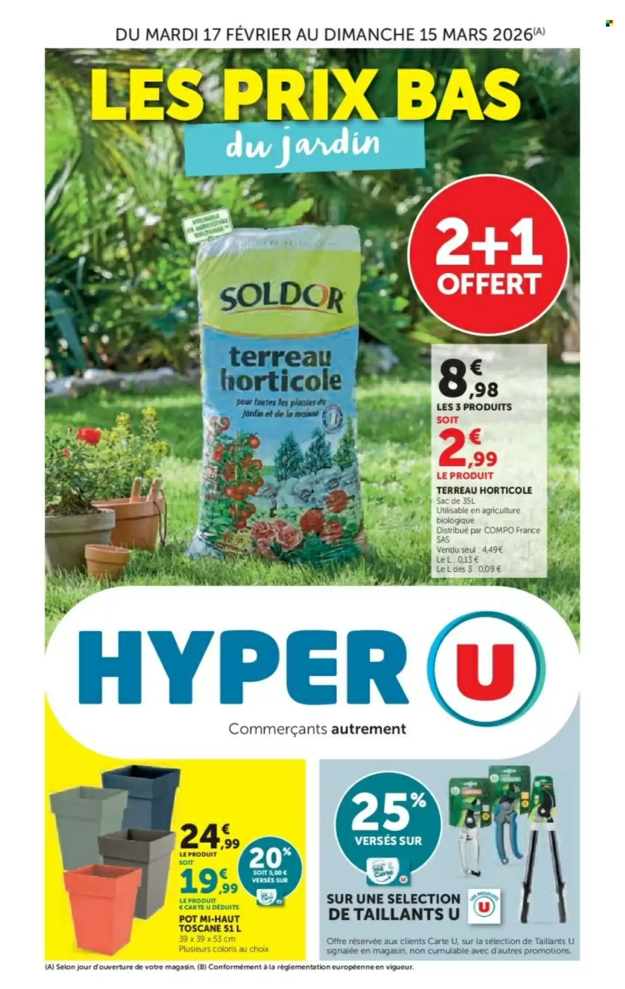 Catalogue Hyper U 17/02/2026 – 15/03/2026