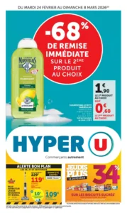 Catalogue Hyper U 24/02/2026 – 08/03/2026
