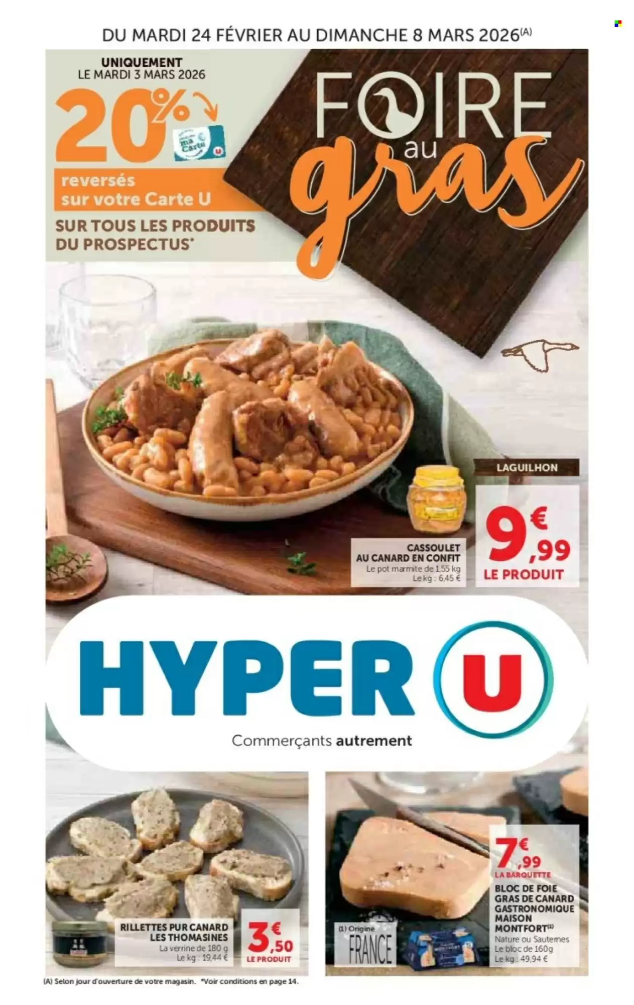 Catalogue Hyper U 24/02/2026 – 08/03/2026