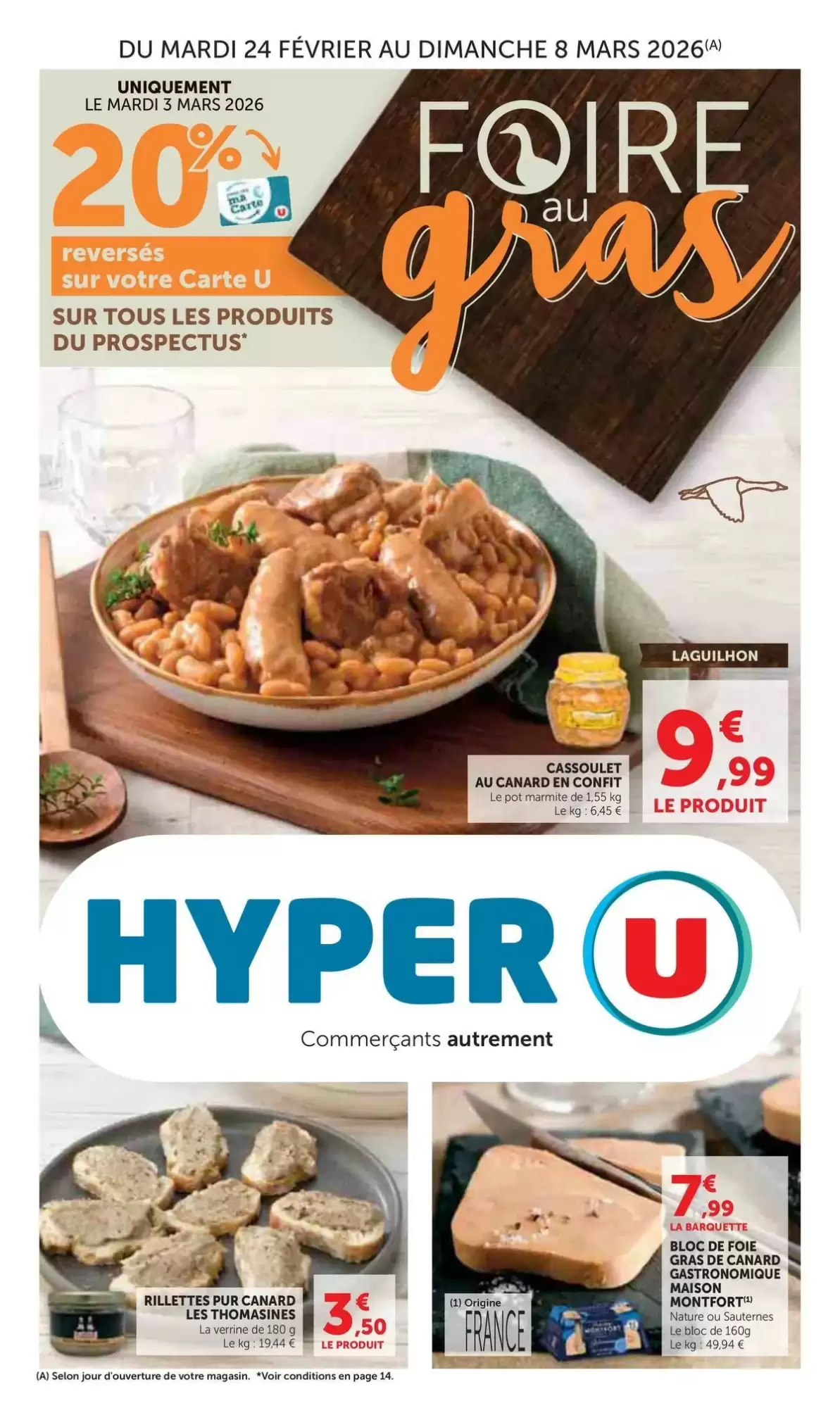 Catalogue Hyper U 24/02/2026 – 08/03/2026