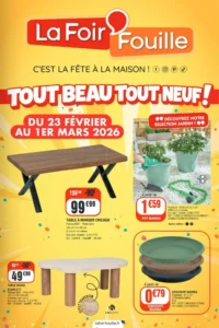 Catalogue La Foir'Fouille 23/02/2026 – 01/03/2026