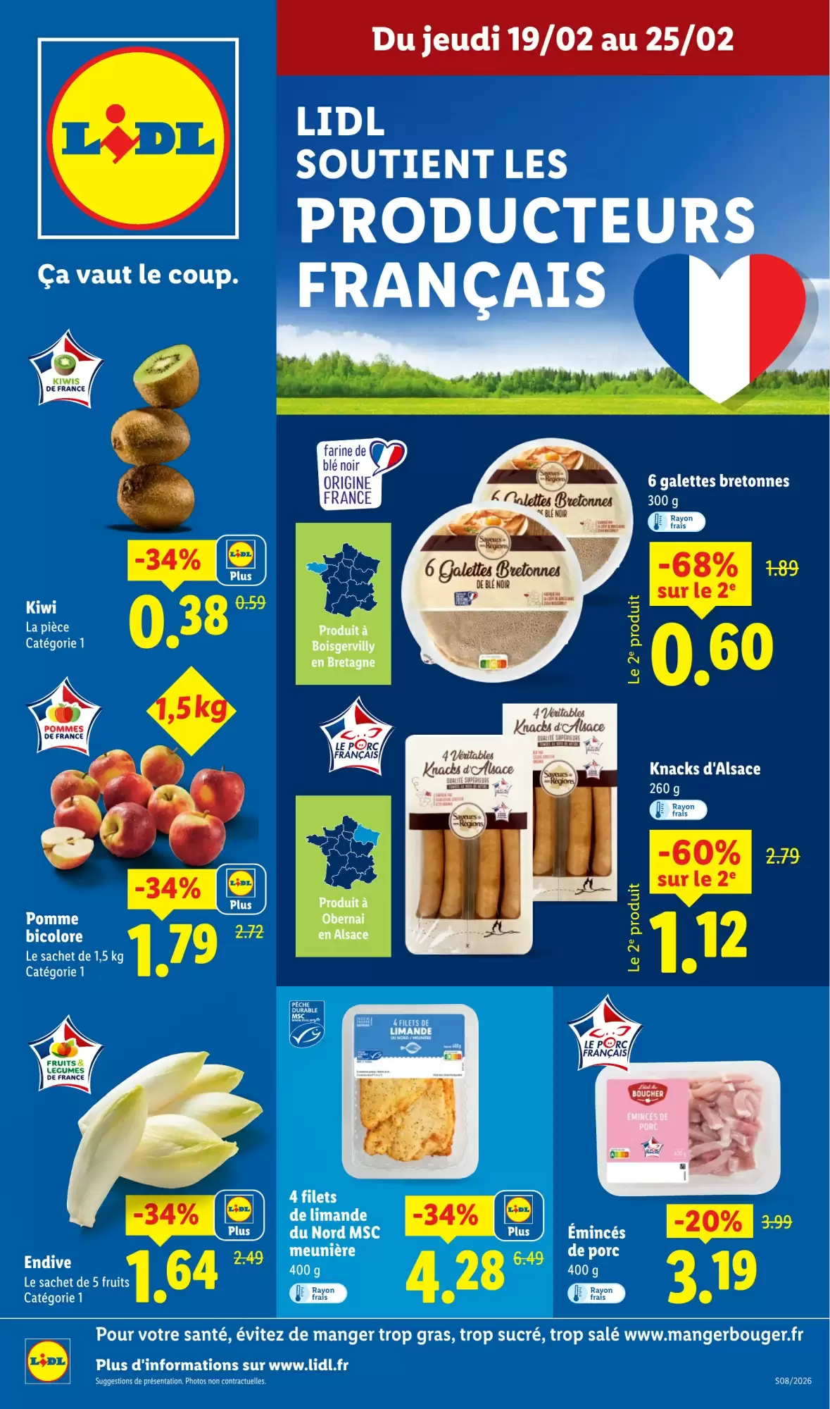 Catalogue Lidl 19/02/2026 – 25/02/2026
