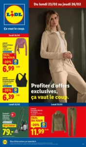 Catalogue Lidl 23/02/2026 – 26/02/2026