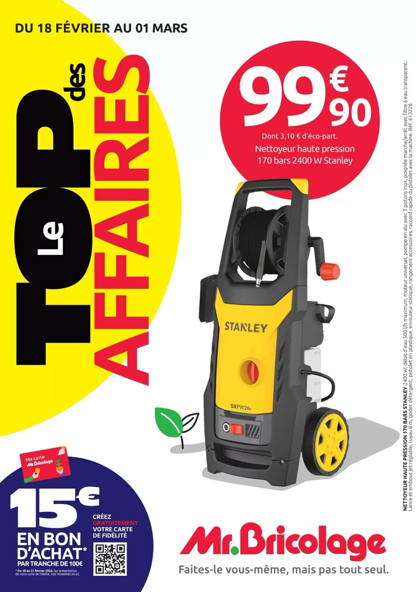 Catalogue Mr Bricolage 18/02/2026 – 01/03/2026